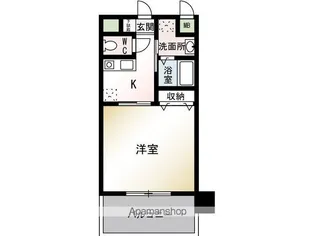 レザンヴェルジェ【1階】の間取り