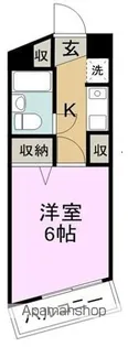 メゾンアルカディア御門【4階】の間取り