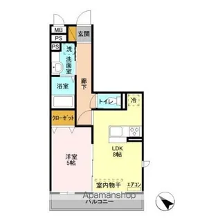 オズシティ【3階】の間取り