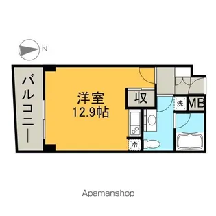 ミュプレ矢場町【12階】の間取り