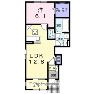スペランツァⅡ【1階】の間取り