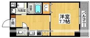 エクセル沢之町【1階】の間取り