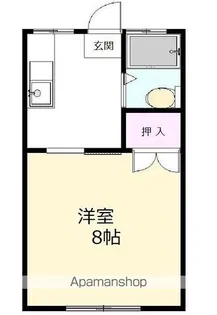 メゾン ル シュクル【105号室】の間取り