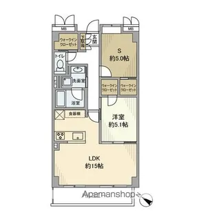 アドリーム本駒込六義園【4階】の間取り