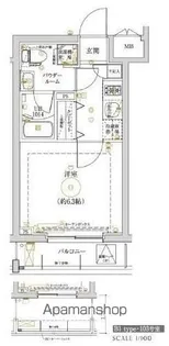 LUMEED横濱山手【1階】の間取り