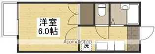 パルシティー長尾【203号室】の間取り