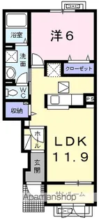 FIORE【1階】の間取り
