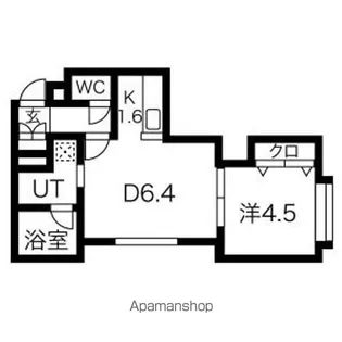 ブレス74【202号室】の間取り