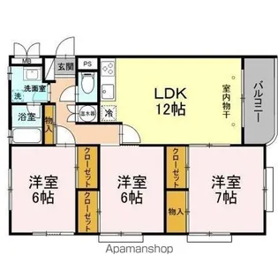 OWL HOUSE(アウルハウス)【1階】の間取り