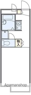 ミニヨンコート銀嶺【101.号室】の間取り
