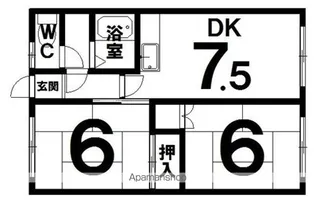 柴田ハイツ【2階】の間取り