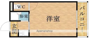 サンライズハイツ2号館【3階】の間取り