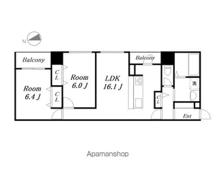 三の丸殿【3階】の間取り