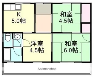 3Kの間取り画像