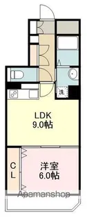 平和マンション榴ヶ岡【4階】の間取り