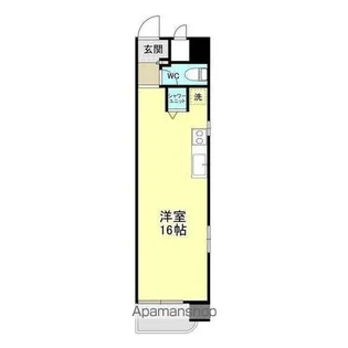 ロイヤルフラット野毛山弐番館【3階】の間取り