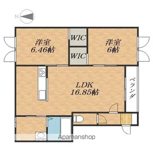 PETA FRAIF(ペタフライフ)【2階】の間取り