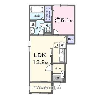 豊郷サンライフ?【1階】の間取り