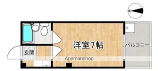 コーポ諏訪柳町【5階】の間取り