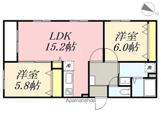 ZESTY MORIMACHI(ゼスティ森町)【3階】の間取り
