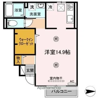 ボアソルテ【1階】の間取り