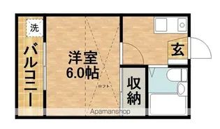 ガーデンコート早出【2階】の間取り
