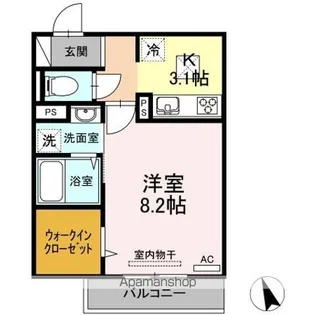 ロワジール【1階】の間取り