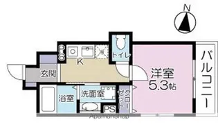 SERENA MACHIYA II【1階】の間取り