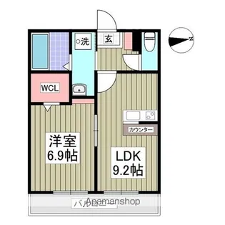 GRANSTYLE 由比ヶ浜【2階】の間取り
