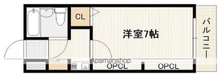 ジャルダン三筋【2階】の間取り