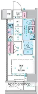 GENOVIA西川口Ⅲ【5階】の間取り