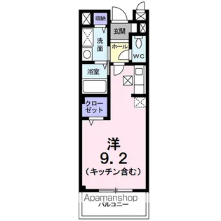 プロアクティブ M S【1階】の間取り
