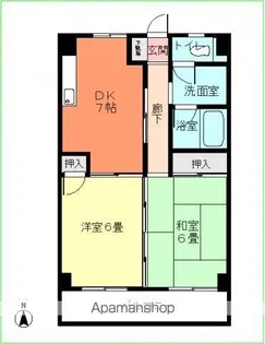 コンフォートT.T【304号室】の間取り