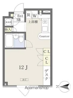 プレミール高輪【1階】の間取り