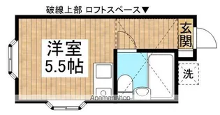 アリス新河岸第1【101号室】の間取り