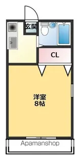 シグナルハイツ大原【1階】の間取り