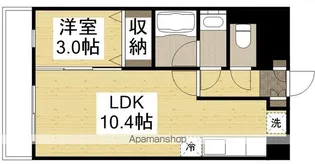 ラホヤハナクマ【5階】の間取り