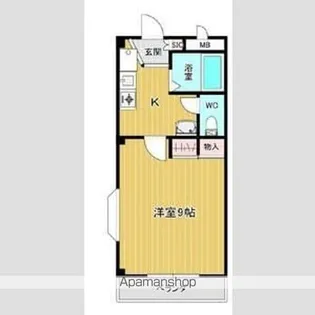 AMENITY中央【2階】の間取り