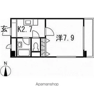 グランモール一社【1階】の間取り