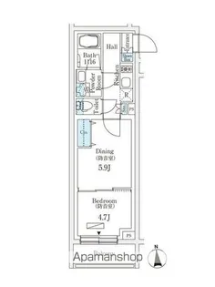 東京都練馬区桜台3丁目【マンション】の間取り