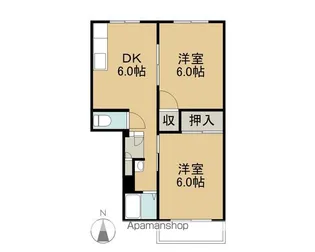 SUN RESIDENCE【1階】の間取り