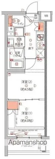 東京都中野区本町5丁目【マンション】の間取り