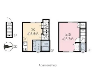 ベェレハーモニー東武練馬【2階】の間取り