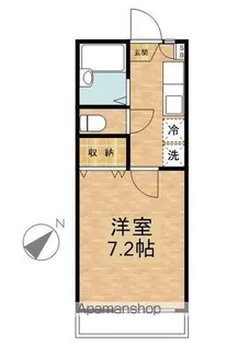 東京都武蔵野市緑町3丁目【アパート】の間取り
