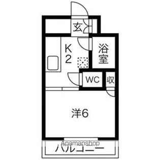OMレジデンス塩釜駅前【4階】の間取り