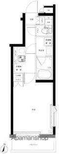 ルーブル武蔵関弐番館【5階】の間取り