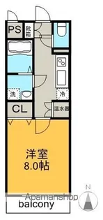 アラニⅡ【3階】の間取り