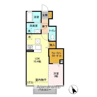 VILLA REN(ヴィラレン)【1階】の間取り