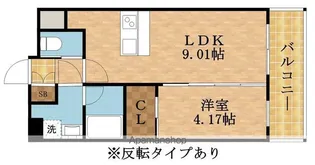 プレジオ緑地公園【1204号室】の間取り