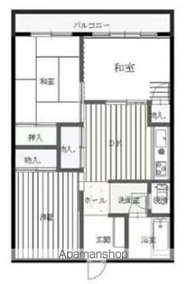 八尋ビル【4階】の間取り